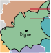 Lauzet-Ubaye Area Map