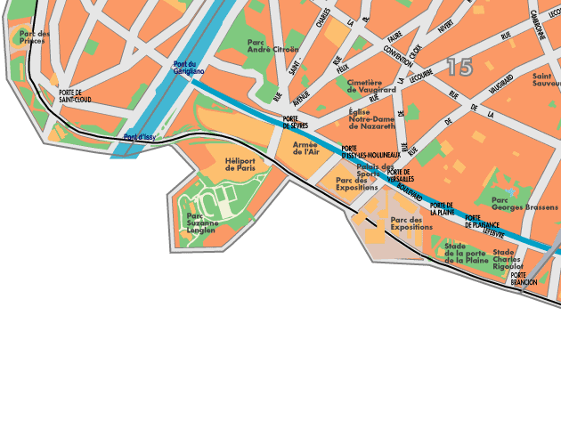 Paris Map, grid d2