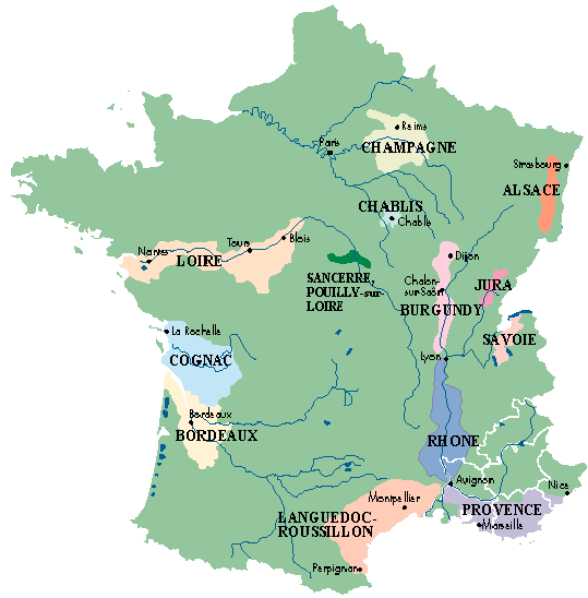 provence france map