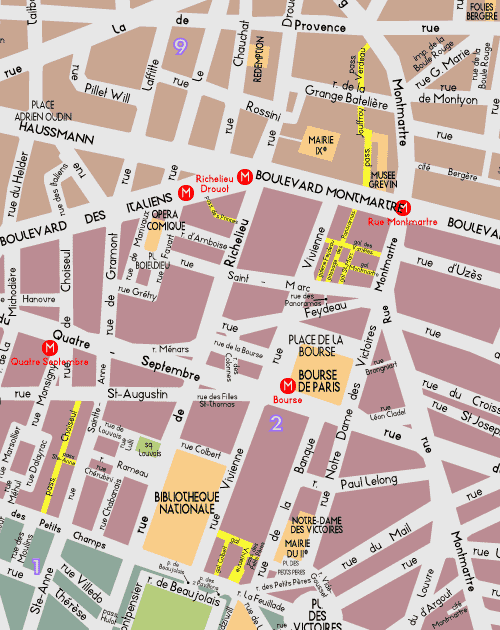 Paris Bourse Level2 Map