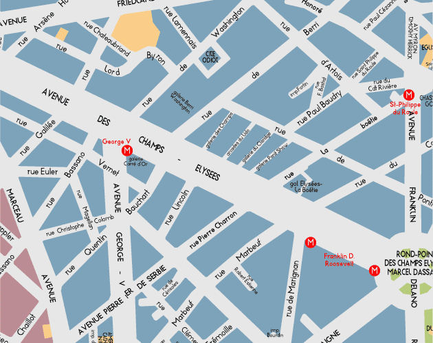 Champs Elysee Level2 Map