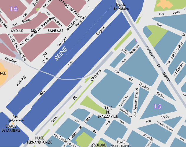 Allee Cygnes Level2 Map