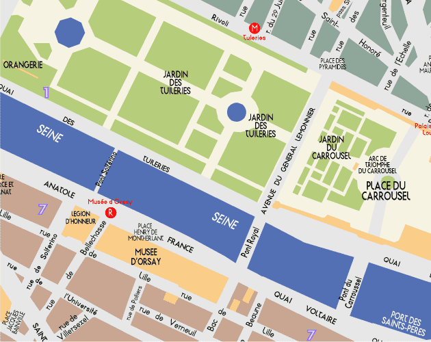 Orsay-Museum Level2 Map