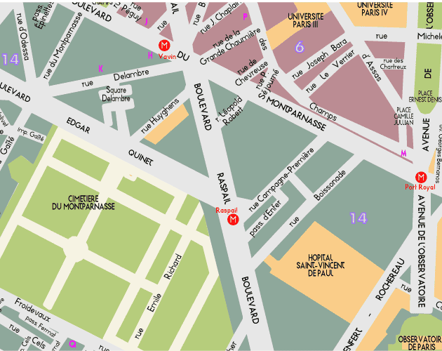 Raspail Level2 Map