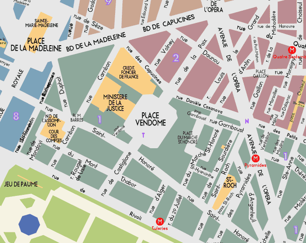 Allee Cygnes Level2 Map