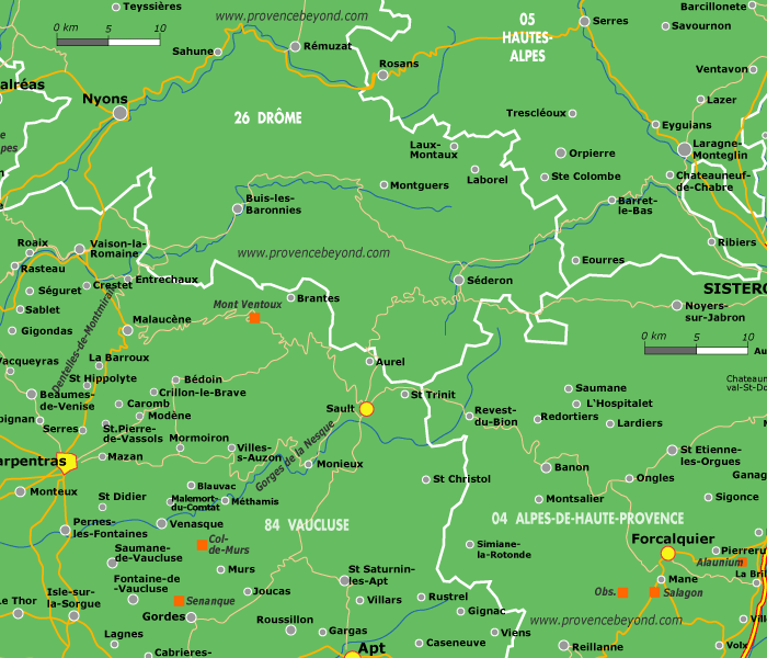 France Map Sault