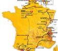 France Tour-de-France 2012 map