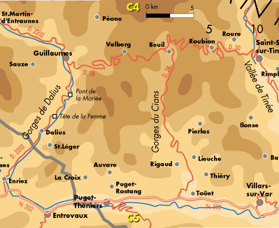 Valleys 06 West map