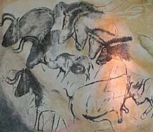 Ardèche Gorges Chauvet cave painting