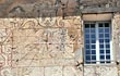 Ancient sundial (cadran solaire) on the