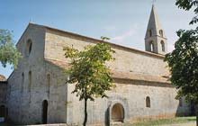 Thoronet Abbey church, south side