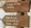 GR52 route going north up from Menton 