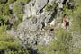 Hikers on the Cros d'Utelle hike 