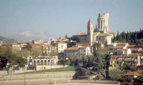 Troph�e des Alpes, Via Aurelia, village Turbie
