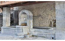 The main lavoir-fountain of Venanson