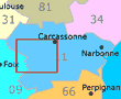 Limoux Area Map