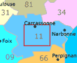 Molières-sur-Alberte Area Map