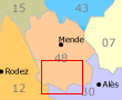 Florac Area Map