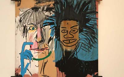 Basquiat: Dos Cabezas, 1982 -- Portrait of