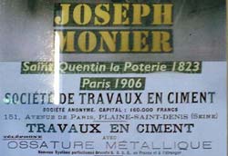A Joseph Monier cement company ad