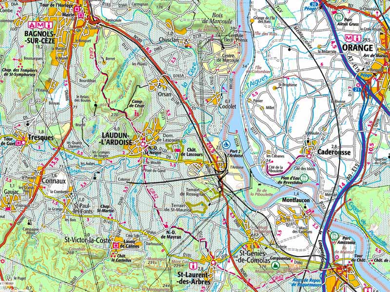 Cesars Camp GR42 Map 