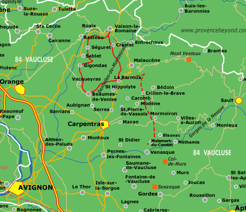 France Map Detail GR Montmirail 