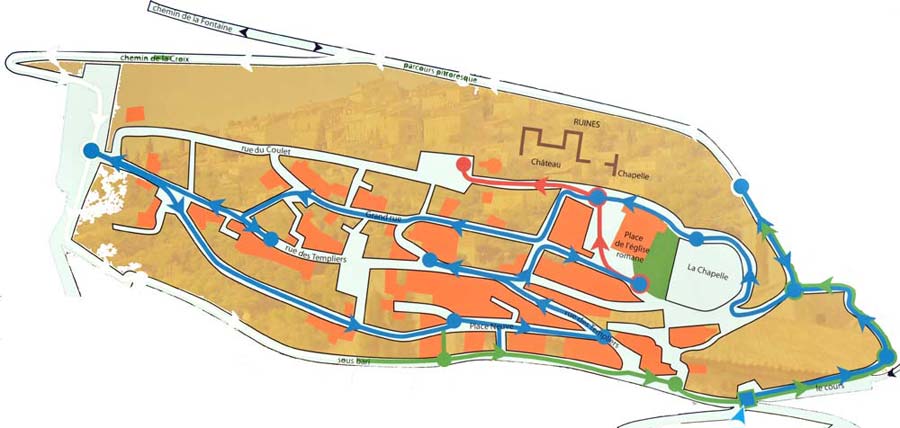 Saint Julien Map 
