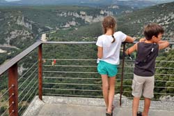 Gorges d'Ard&egrave;che lookout point Balcon Serre
