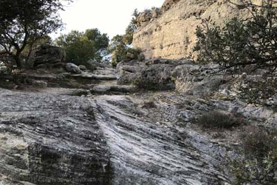 Path towards the top of Barry