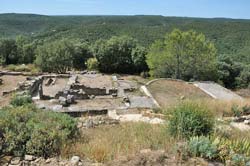 Roman Baths area (east end) at