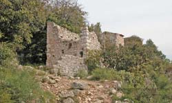 Stone-house ruins on GR5 trail photo 