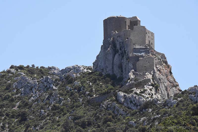  Qu&eacute;ribus Castle photo queribus-castle0007b.jpg
