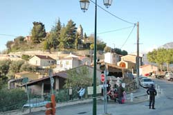 Castellar village, north end