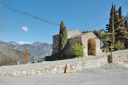 Chapel below Sainte Agnes