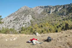 GR52 Plan du Lion, 720 m