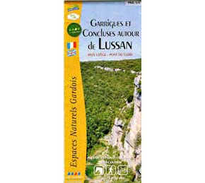 Gard info map Lussan
