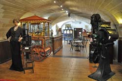 The Cinema-Caf&eacute; area of the