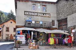 A sports-clothing shop in Abriès