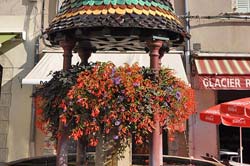 Pagoda Fountain, in the Place Couverte