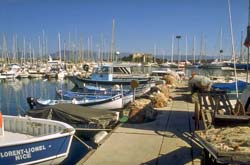 Fishing boats at Port Vauban, Antibes