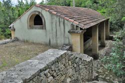The Arpaillargues lavoir (wash house), about