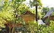 The Vietnamese village in the Bambouseraie