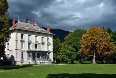 The 19th-c Villa La Sapinière