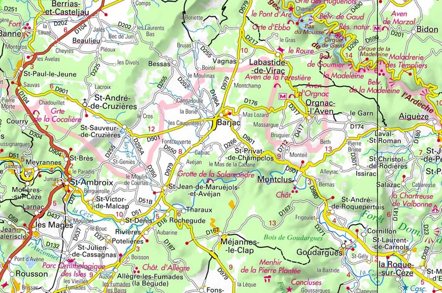  Barjac photo barjac-area-map001b.jpg
