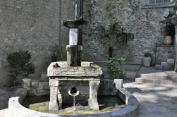 This old fountain in C&eacute;ret is