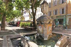 The Fontaine du Cours at the