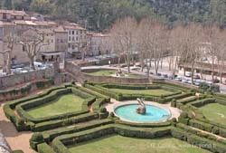 Entrecasteaux chateau park and part of