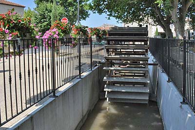 Waterwheel for the 19th-centry Moulin