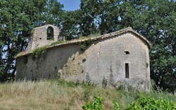 Chapel Saint Jean southeast of Gaujac