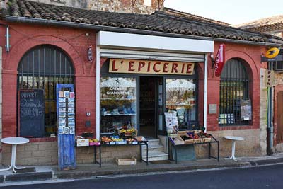 L'Epicerie is general store, caf&eacute;, post